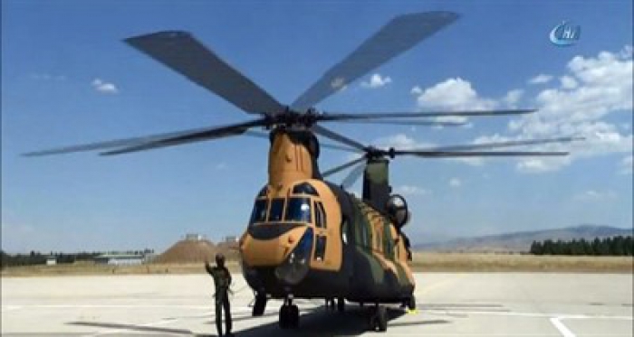 TSK, yeni helikopterinin görüntülerini paylaştı