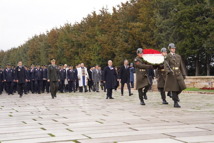 Türk Polis Teşkilatımız Kuruluşunun 178’inci Yıl Dönümünde Atamızın Huzurunda