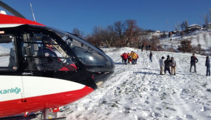 Türkiye Birincisi Helikopter Ambulans Erzurum’dan