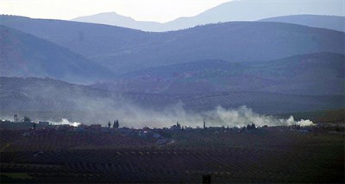 Uçaklar havadan, ÇNR ve obüsler ise karadan bomba yağdırdı