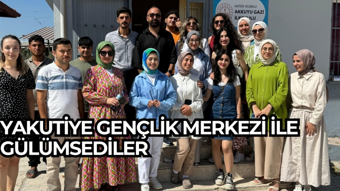  YAKUTİYE GENÇLİK MERKEZİ İLE GÜLÜMSEDİLER