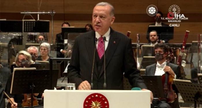 Yeni CSO binası açıldı! Cumhurbaşkanı Erdoğan: ‘Jakoben zihniyetten Türk müziği de nasibini aldı’